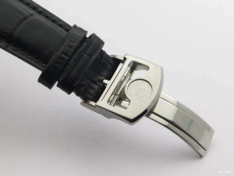 MIROTIME 0208 SportInspired Portuguese Real PR Real Annual Calendar IW503501 YLF 1:1 Best Edition White Dial On Leather Strap A 7241